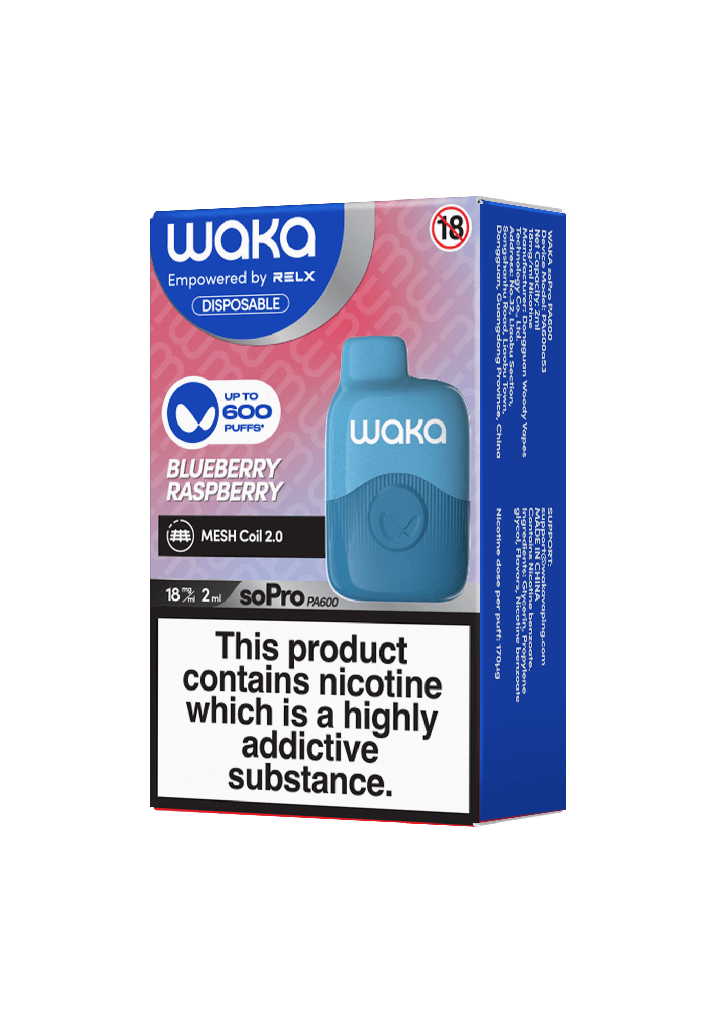 WAKA soPro PA600 RELX UK Officiel