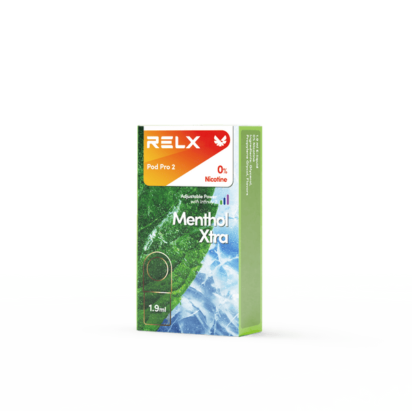 RELX-UK New RELX Pod Pro (Autoship) (1-packed) 0mg/ml / Menthol Xtra