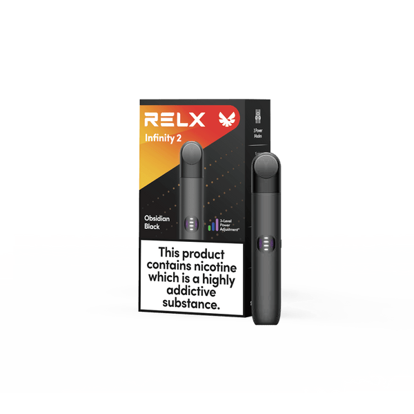 RELX-UK RELX Essential 2 Device (Autoship) Infinity 2 / Obsidian Black