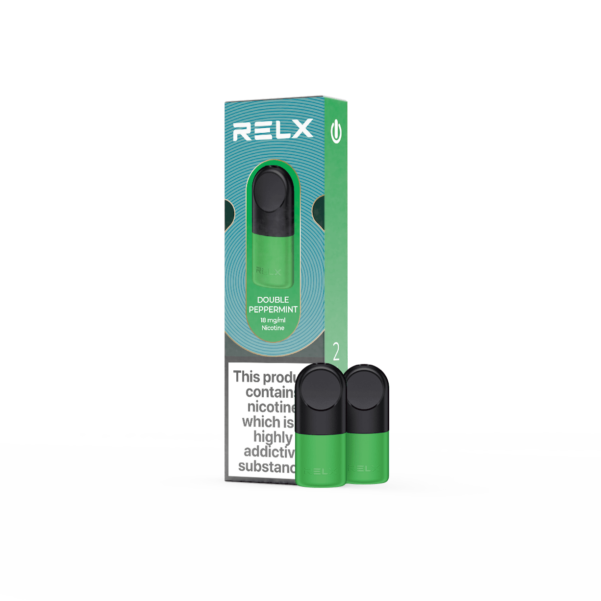 RELX Pod Double Peppermint | Menthol Vape Pod | RELX UK RELX Pod Double Peppermint | Menthol Vape Pod | RELX UK