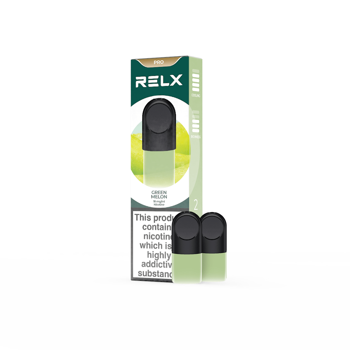 Relx Pod Pro Green Melon | RELX UK Official Relx Pod Pro Green Melon | RELX UK Official