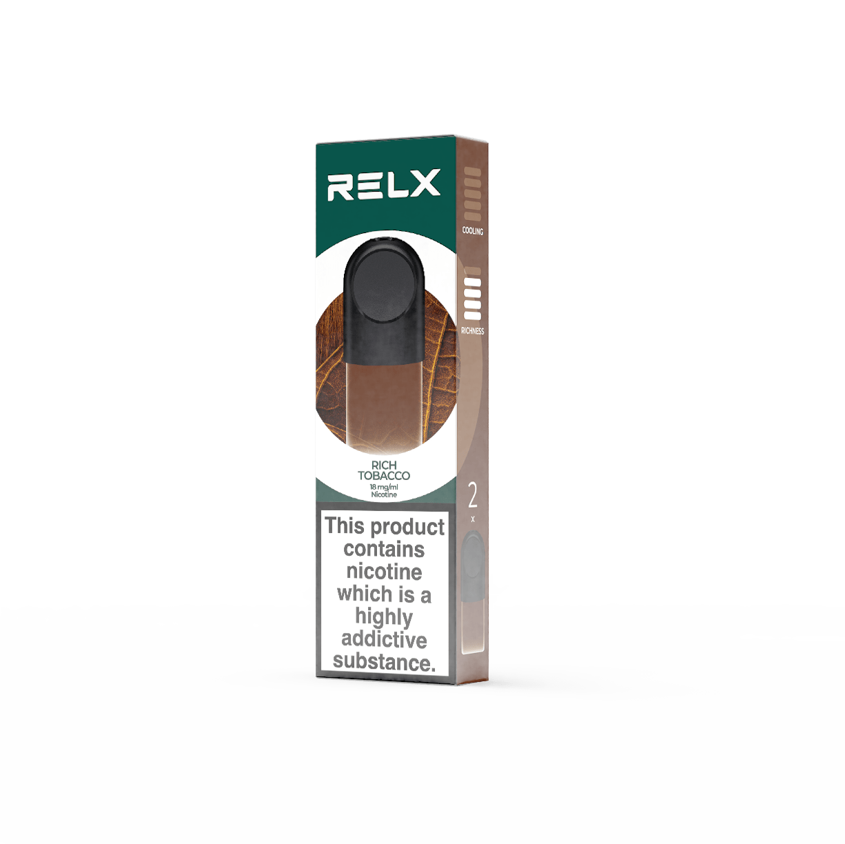 how much is elf bar vape Relx Mesh Pods Rich Tobacco