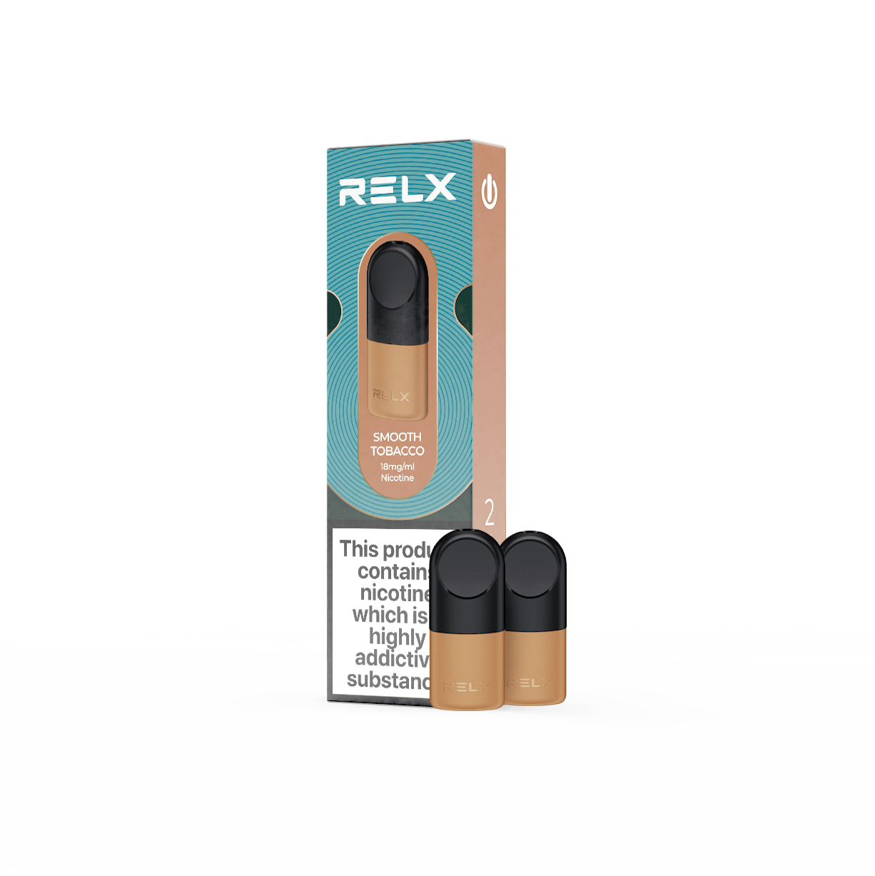 Pod Vuoto Relx Relx Mesh Pod Smooth Tobacco Relx Infinity Pod Vape Device |  380mAh Device
