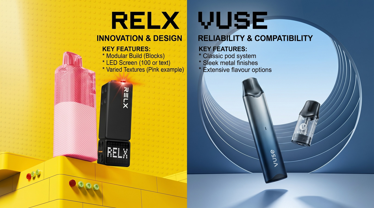 RELX vs VUSE UK 2026: The Honest Comparison