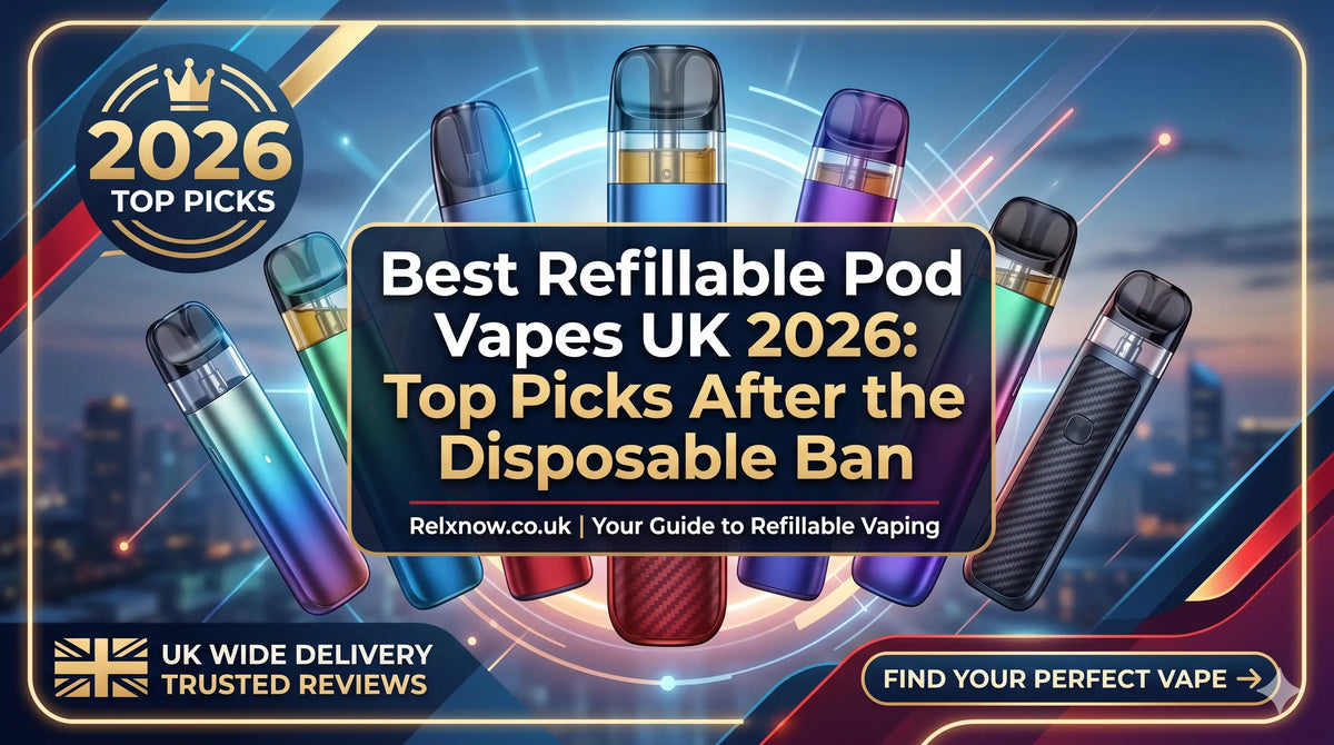 Best Refillable Pod Vapes UK 2026: Top Picks After the Disposable Ban