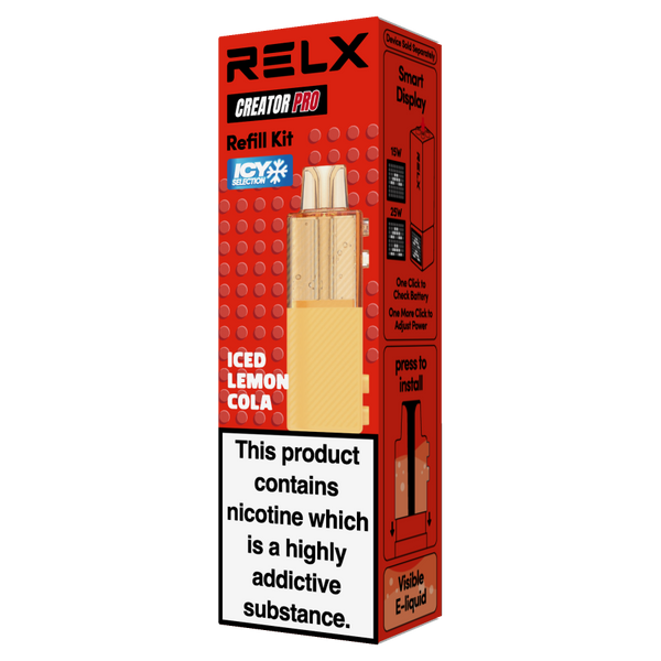 RELX Creator Pod | Dual Mesh Vape Pods | 13 Icy Flavours | RELX UK RELX Creator Pod | Dual Mesh Vape Pods | 13 Icy Flavours | RELX UK