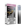 MAXGO Ultra Kit Steel Silver Sweet Strawberry 18mg/ml nicotine device Powered by RELX 悦刻 MAXGO Ultra Kit 套装 钢银色 甜草莓口味 18mg/ml 尼古丁
