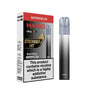 MAXGO Ultra Kit Steel Silver Watermelon 18mg/ml nicotine device Powered by RELX 悦刻 MAXGO Ultra Kit 套装 钢银色 西瓜口味 18mg/ml 尼古丁

