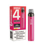 RELX UK ZORVA 4 Prefilled Pod Kit Sweet Strawberry 1200 Puffs Fresh Strawberry Nic Salt Vape 悦刻英国 ZORVA 4 预充油电子烟套件 甜美草莓味 1,200口 18mg尼古丁盐 🍓
