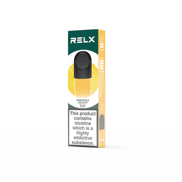 RELX-UK New RELX Pod (Autoship) Fruit / (2-packed) 18mg/ml / Pineapple Delight

