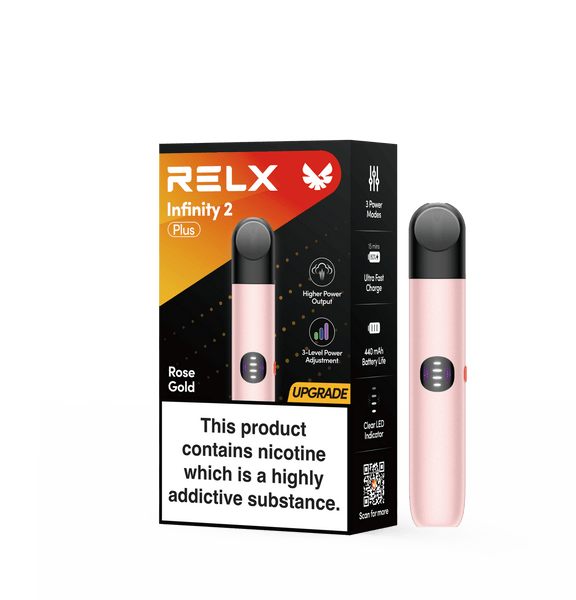 RELX-UK RELX Device (Autoship) Infinity 2 Plus Rose Gold
