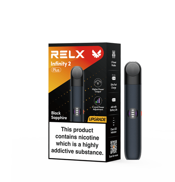 RELX-UK RELX Infinity 2 Plus Device Black Sapphire
