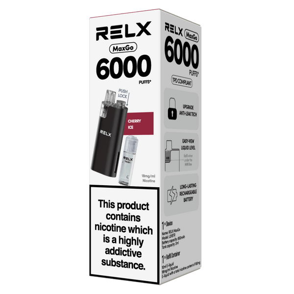 RELX UK RELX MaxGo Cherry Ice
