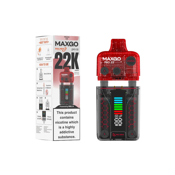 RELX-UK RELX MAXGO Pro 22 Peach Ice
