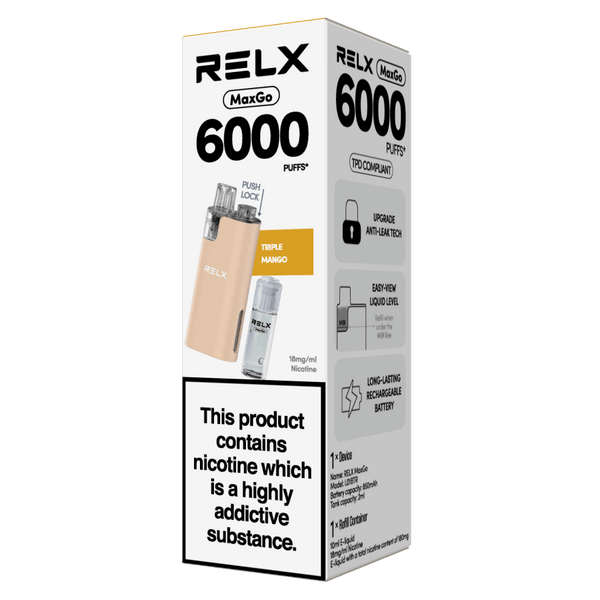 RELX UK RELX MaxGo Triple Mango
