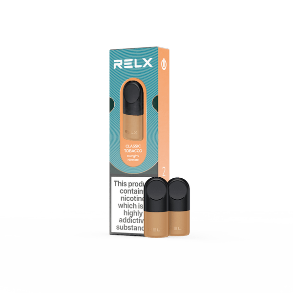 RELX-UK RELX Pod Classic Tobacco Beverage / 18mg/ml
