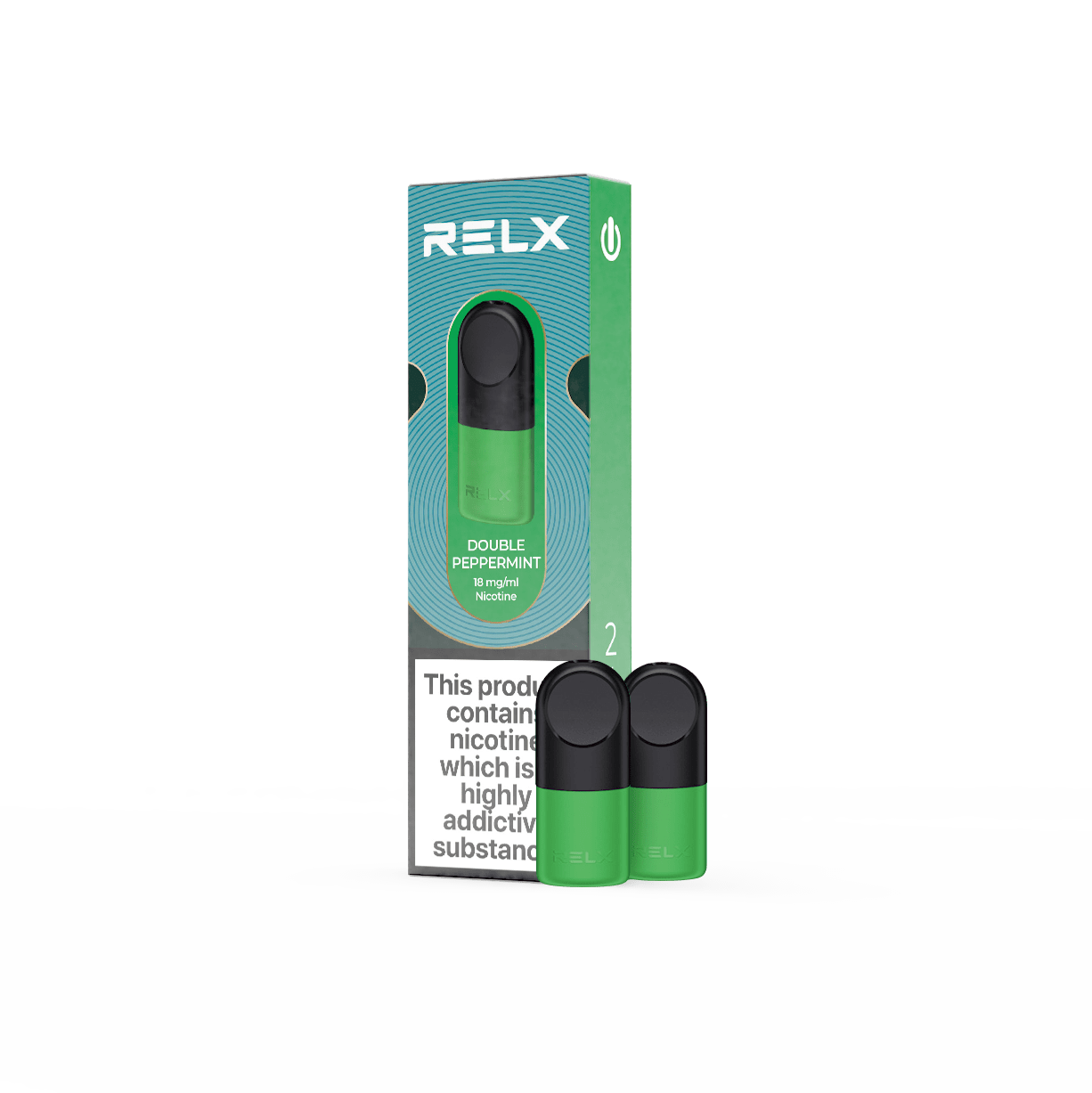 Relx Mesh Pods Double Peppermint | RELX UK Official