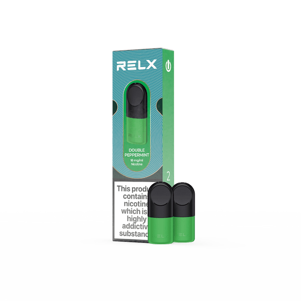 RELX-UK RELX Pod Double Peppermint Beverage / 18mg/ml
