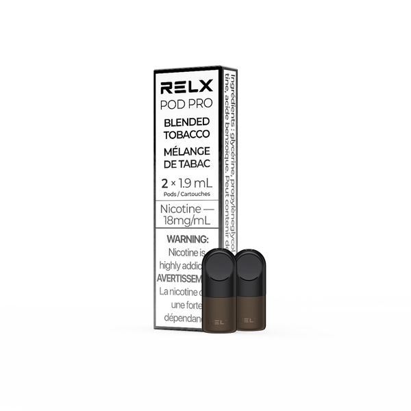 RELX-UK RELX Pod Pro | GOALS BAR FREE GIFT Tobacco / 18mg/ml / Blended Tobacco

