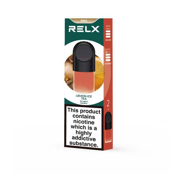 RELX-UK RELX Pod Pro | GOALS BAR FREE GIFT Tea / 18mg/ml / Lemon Ice Tea
