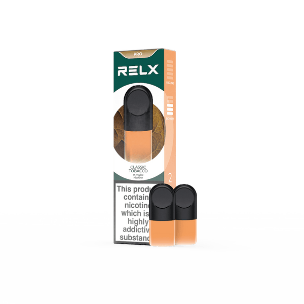 RELX-UK RELX Pod Pro | GOALS BAR FREE GIFT Tobacco / 18mg/ml / Classic Tobacco
