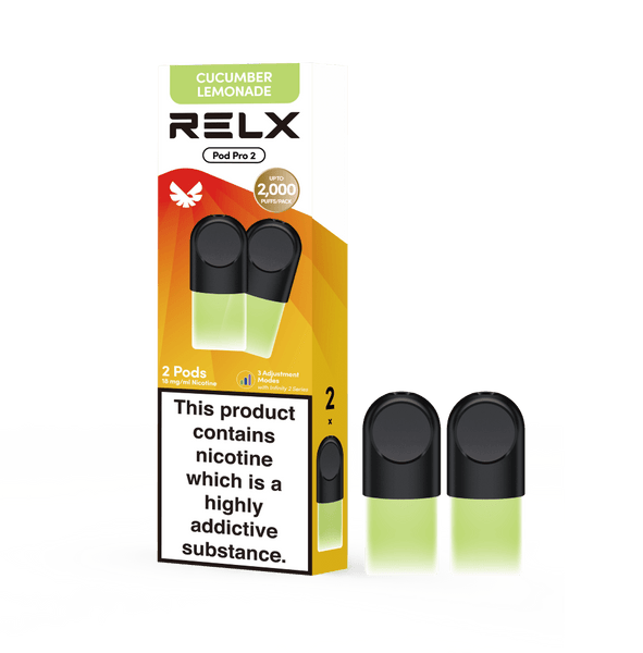 RELX-UK RELX Pod Pro Beverage / 18mg/ml / Cucumber Lemonade
