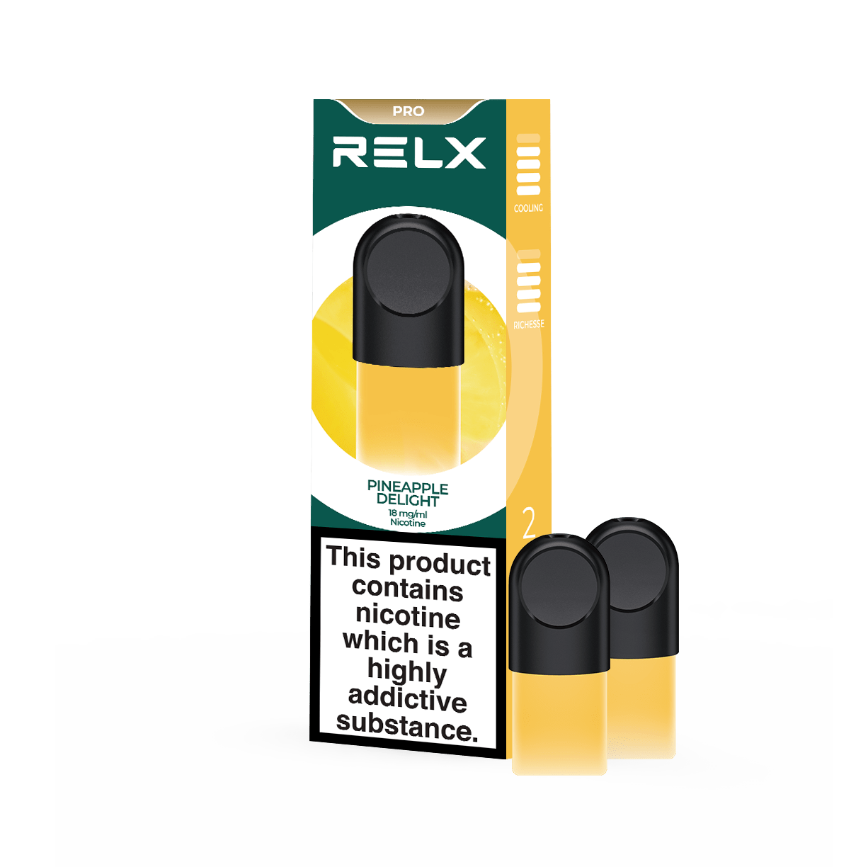 Relx Pod Pro Orange Sparkle | RELX UK Official