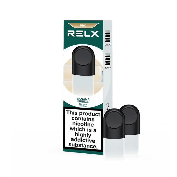 RELX-UK RELX Pod Pro | GOALS BAR FREE GIFT Special / 18mg/ml / Banana Freeze
