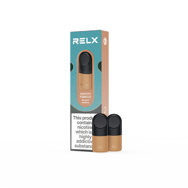 RELX-UK RELX Pod Smooth Tobacco Beverage / 18mg/ml
