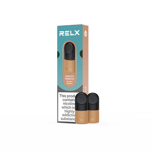 RELX-UK RELX Pod Tobacco / 18mg/ml / Smooth Tobacco
