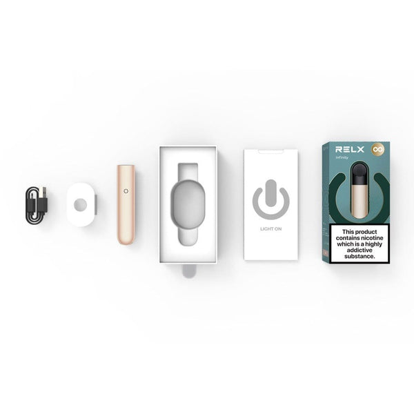 RELX-UK Infinity Device Golden Crystal Package
