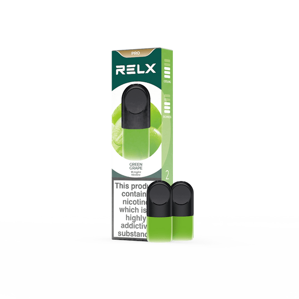 RELX-UK RELX Pod Pro | GOALS BAR FREE GIFT Fruit / 18mg/ml / Green Grape
